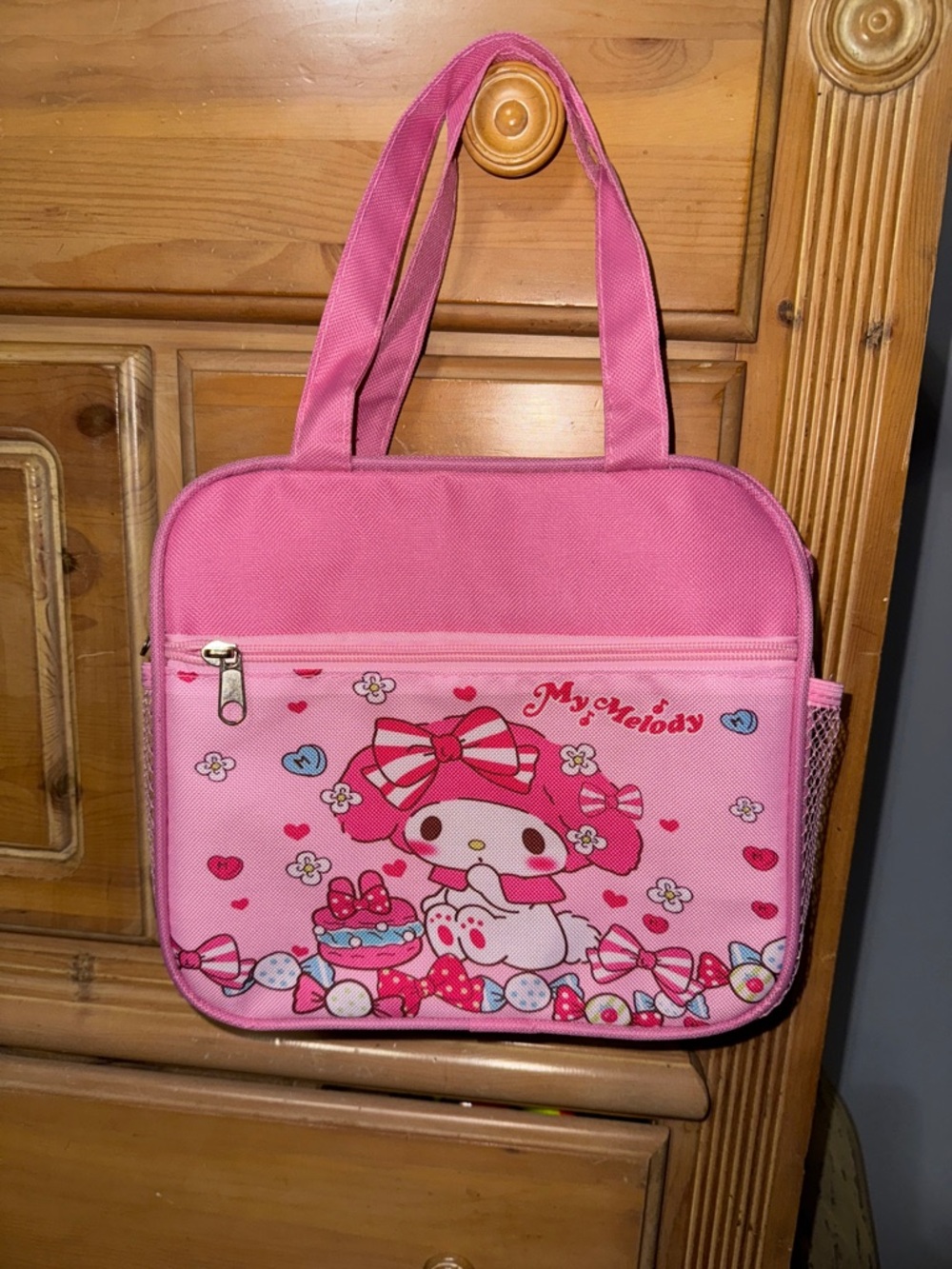 Sanrio Pink My Melody Insulated Lunch Tote